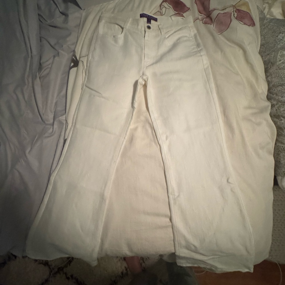 Ralph Lauren Cream Trousers